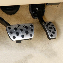 Car Accessories For Toyota Land Cruiser LC200 Pedal Protection Cover Aluminum Brake Accelerator Pedal