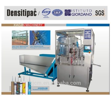 Full-automatic cartridge silicone sealant filling and packing machine