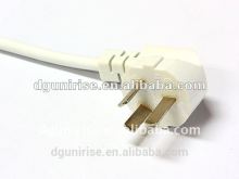 Chinese 3 prong plug CCC approval power cord