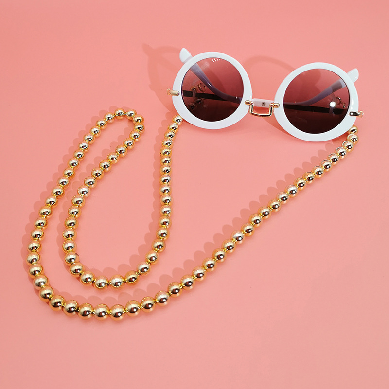 luxury glass chain eyewear accessories pearl glasses chain long beaded eyeglasses chain pearl wholesale