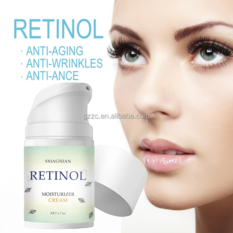 Amazon hot selling 2.5% retinol night cream moisturize face retinol cream