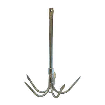 Strong Flukes Grapnel Anchors for Secure Boat Holding
