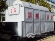 SZL biomass fired steam boiler