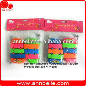 ANnBELLE 13*7*2.5cm Xylophone 2pcs birthday Xylophone mini Xylophone 3keys Xylophone