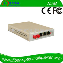 2*Ethernet and 2 channsels Voice to fiber converter