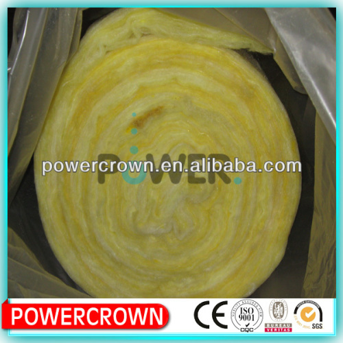 heat thermal insulation centrifugal glass wool blanket from China factory