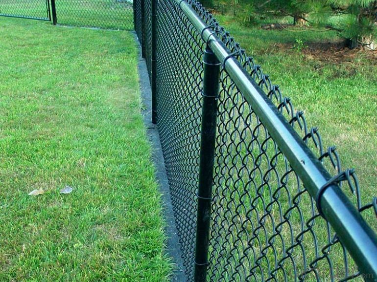 Chain Link Fence Commerical diamond fence pvc coated or galvanized with cheap price