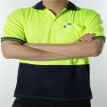 Fluorescent yellow color matching workwear