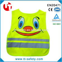 EN1150 4-12 years school reflective safety vest for junior kid children school student