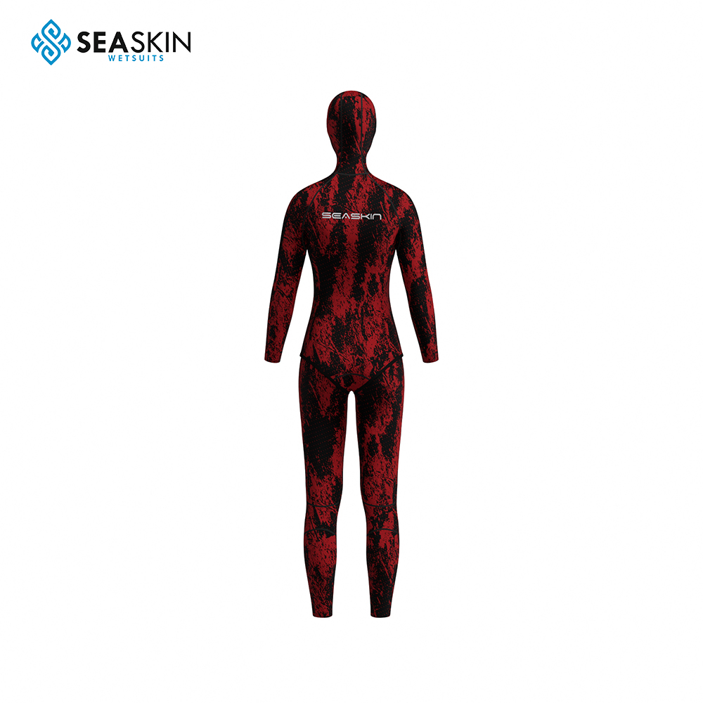 Seaskin Womens Neoprene Spearfishing Wetsuits dengan Long John