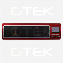 Wireless Portable Bluetooth Speakers For Iphone , Lcd Hands Free Speaker