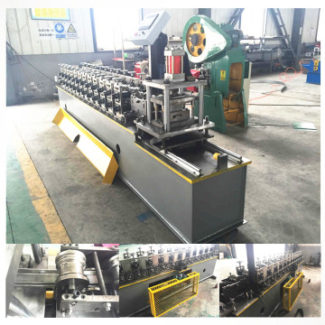 Rolling shutter door lath roll forming machine