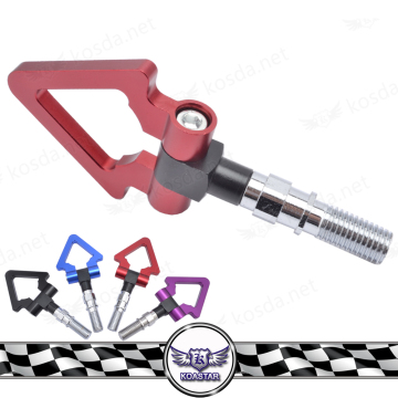 Rear car tow hook jdm ,triangle tow hook red for car