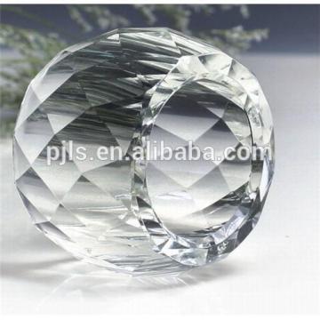 k9 optical Crystal Napkin Ring, crystal ring for napkin