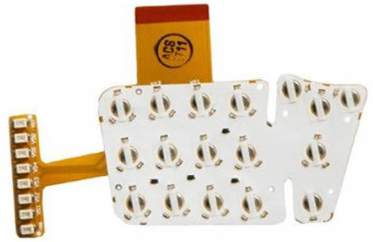 Befejezett áramkör - Kétoldalas rugalmas PCB Completed Circuit - Double Sided Flexible PCB