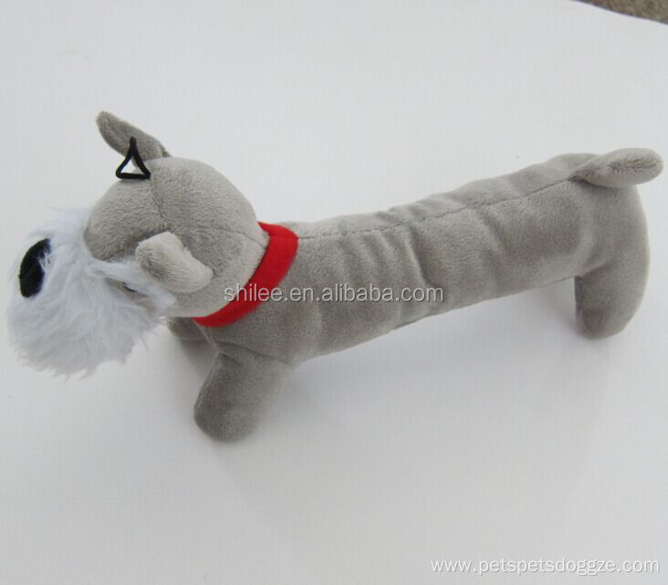 squeaky stuffed plush dog chews toy