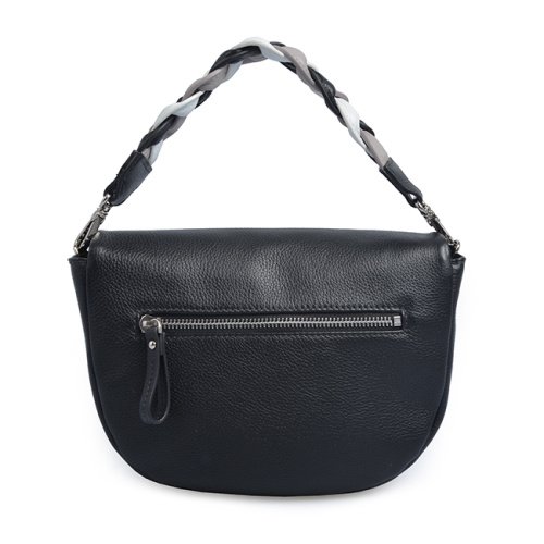 Borsa da sella crossbody funzionale in vera pelle vintage Lady