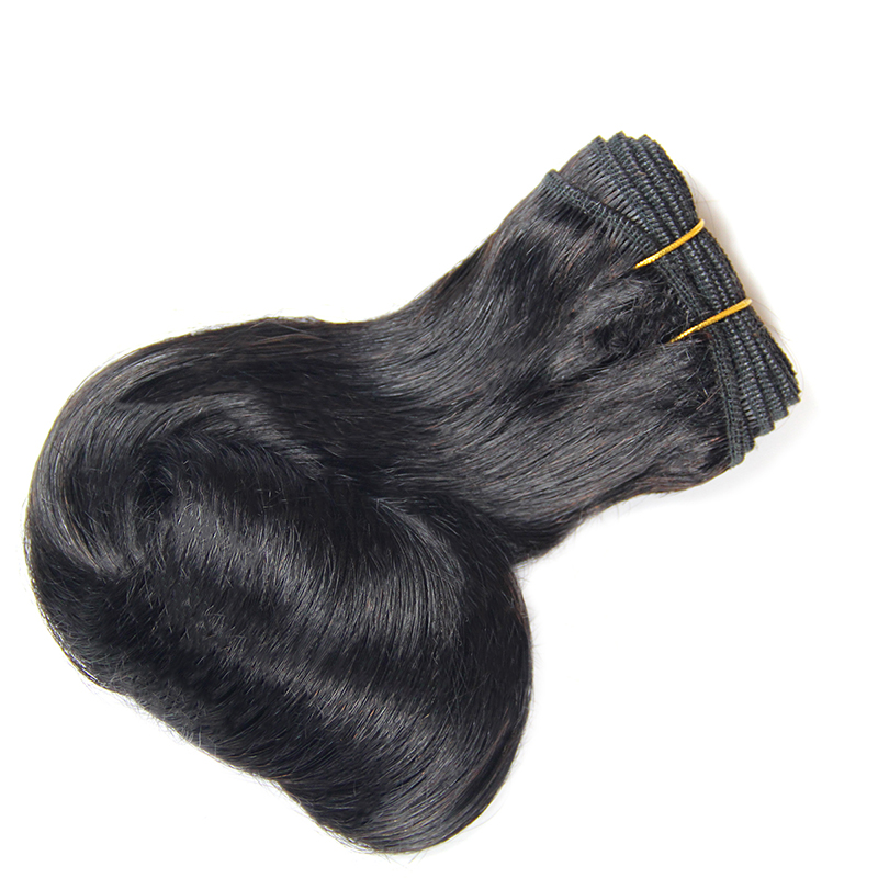 No tangle no shed human hair import 12 inch brazilian hair, new style french curl brazilian hair