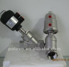 Welded Type Pnematic Angle Seat Valve