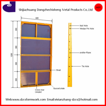 Korea type euro form steel form concrete wall