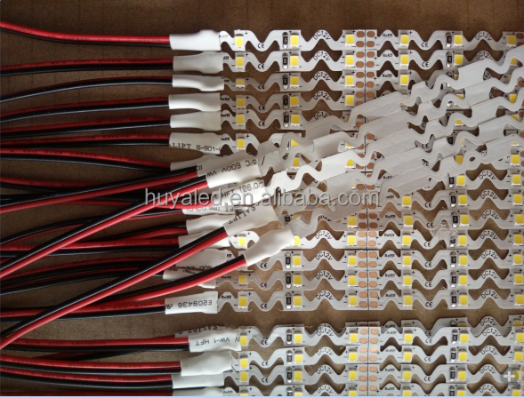 Flexible  holiday   strip   DC 12V  24V S type smd  5050  60 led/m  10mm decoration  led strip light