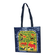 Double handle shopping bag