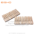 EISHO Household Classic Birch wood Clothespins Clips