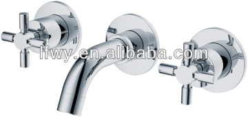 all brass 2-way water faucet