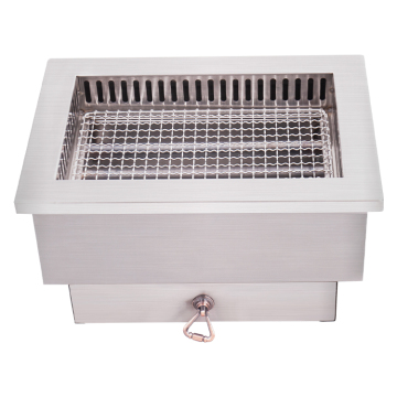 Restaurant commercial electric barbecue net table