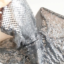 Gold Aluminum Flat Spider Mesh for Hotel & Cafe Partitions