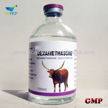 china high quality 100ml 0.2% antibiotic Dexamethasone injection for animal