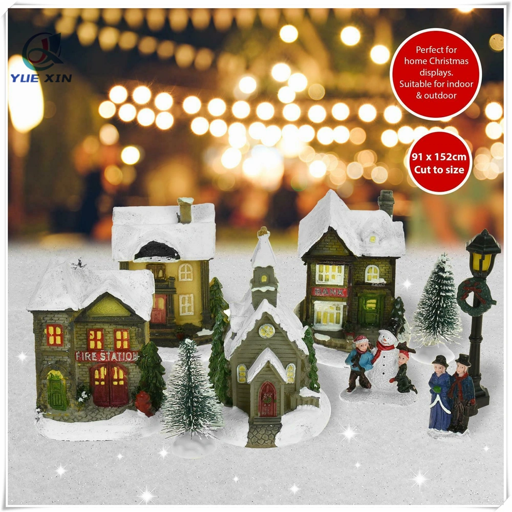 Christmas Snow Cover Blanket Fake Snow Decoration Display Snow Drape