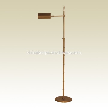 CE UL certificate natural products brass inauguration lighting lamp floor standing for Spain furniture supply