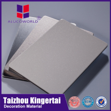 Alucoworld Factory prices construction smooth surface Outdoor NANO PVDF acp alumunium composite panel
