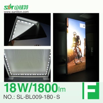 LED light bar module for edge lit