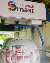 High pressure touchless car washing machine