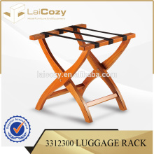 Wooden hotel luggage rack/luggage rack for hotels /hotel roof luggage rack