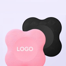 Nonslip Thick Yoga Mat with Knee Pads for Plank and Pilates