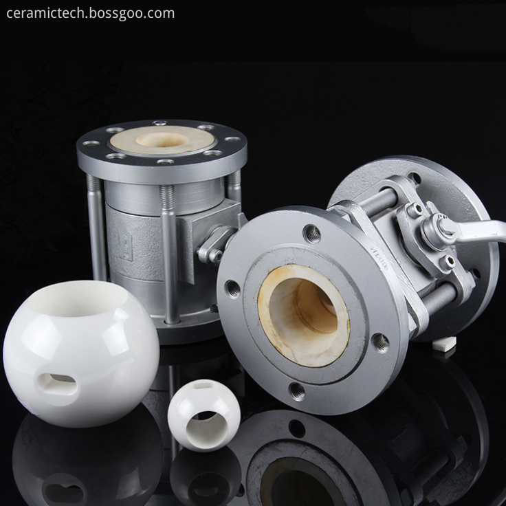 Ceramic ball valve