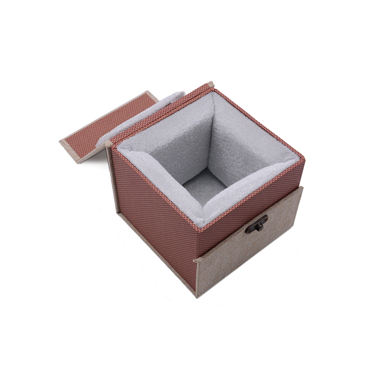 High end watch box gift box with metal lock,Custom Gift Private Label Packaging Watch Box