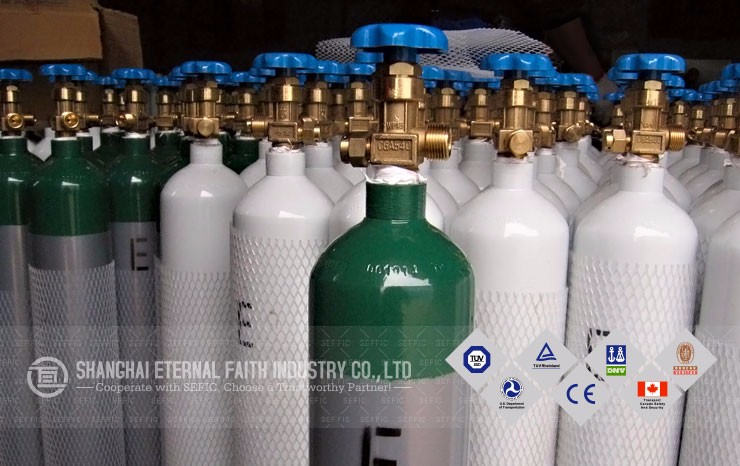 Export To Brazil High Quality Edible Co2 Gas Cylinder For Drinking