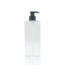 500ml Clear square pet plastic bottle hand wash