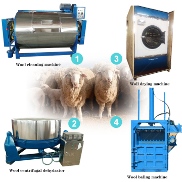 Professional Raw Sheep Wool Washing Machine - Wool Scouring Machine