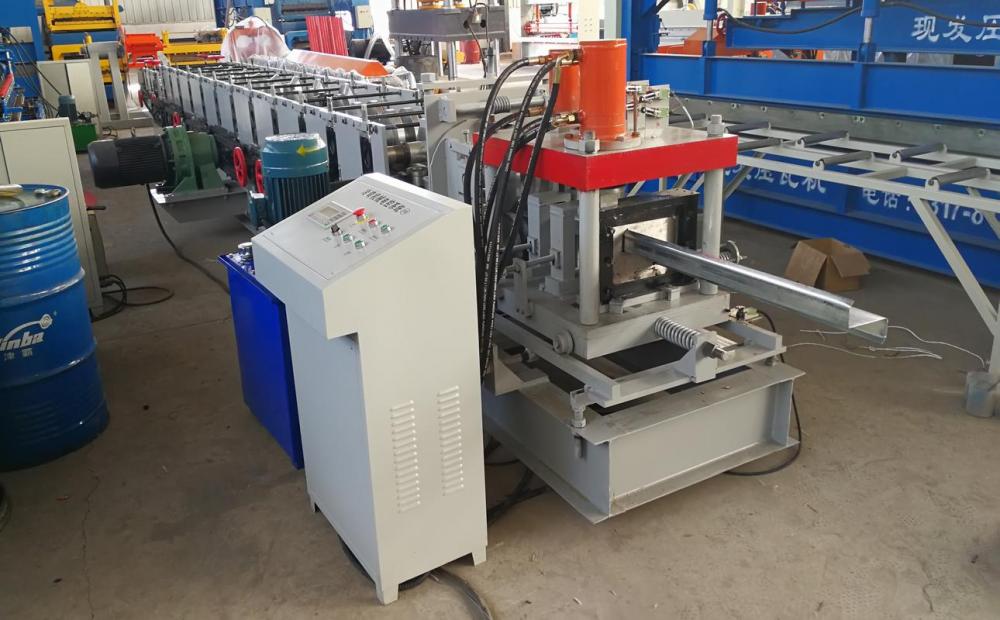 Hydraulic Cut  Z Purlin Roll Forming Machine