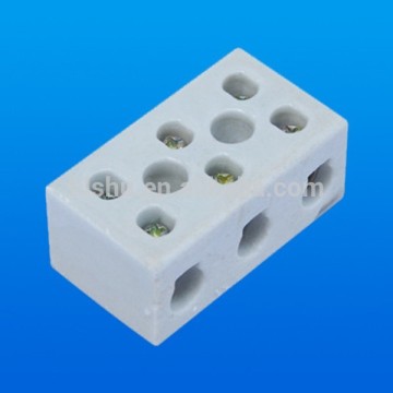 Electrical connector 3W8H 30A ceramic terminal block