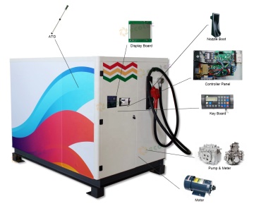Portable Gasoline Container Station - 1000L/2000L Capacity