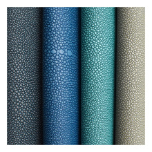 Wholesale Synthetic Leather Upholstery: Printed Shagreen Faux PVC Leather for Sofas & Home Decor