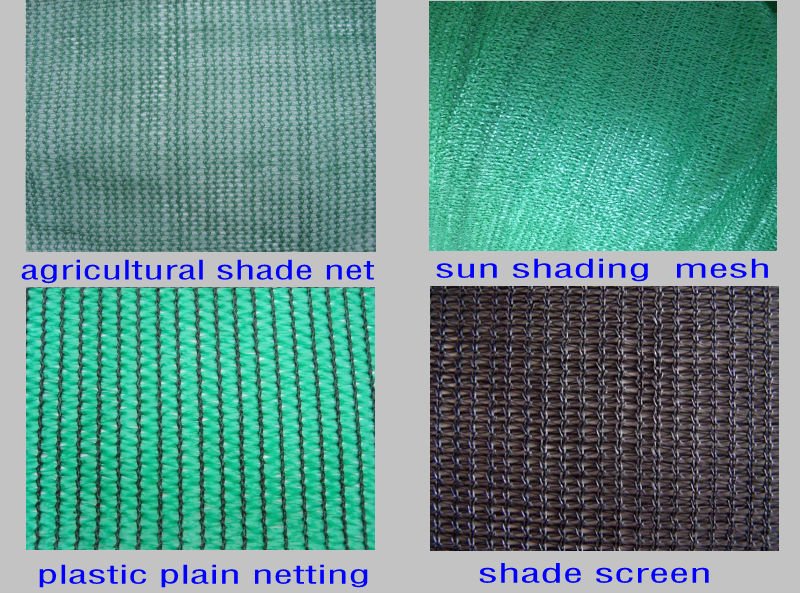 Factory supply 100% virgin HDPE green black color sun shade net for agriculture shade net