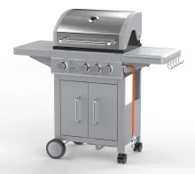 4-Burner Propane Gas Grills BBQ Stainless Steel Gas Grill
