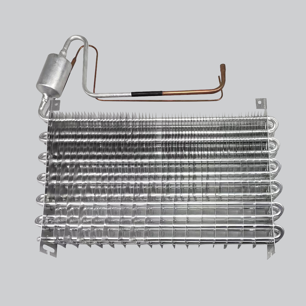 Yüksek Performanslı Alüminyum Bakır Soğutma Buharlaştırıcısı High Performance Aluminum Copper Cooling Evaporator